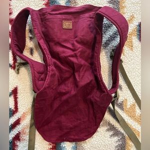 Happy Baby Onbohemo Carrier in Cranberry/Maroon